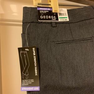 Gray work pants. Never been worn
